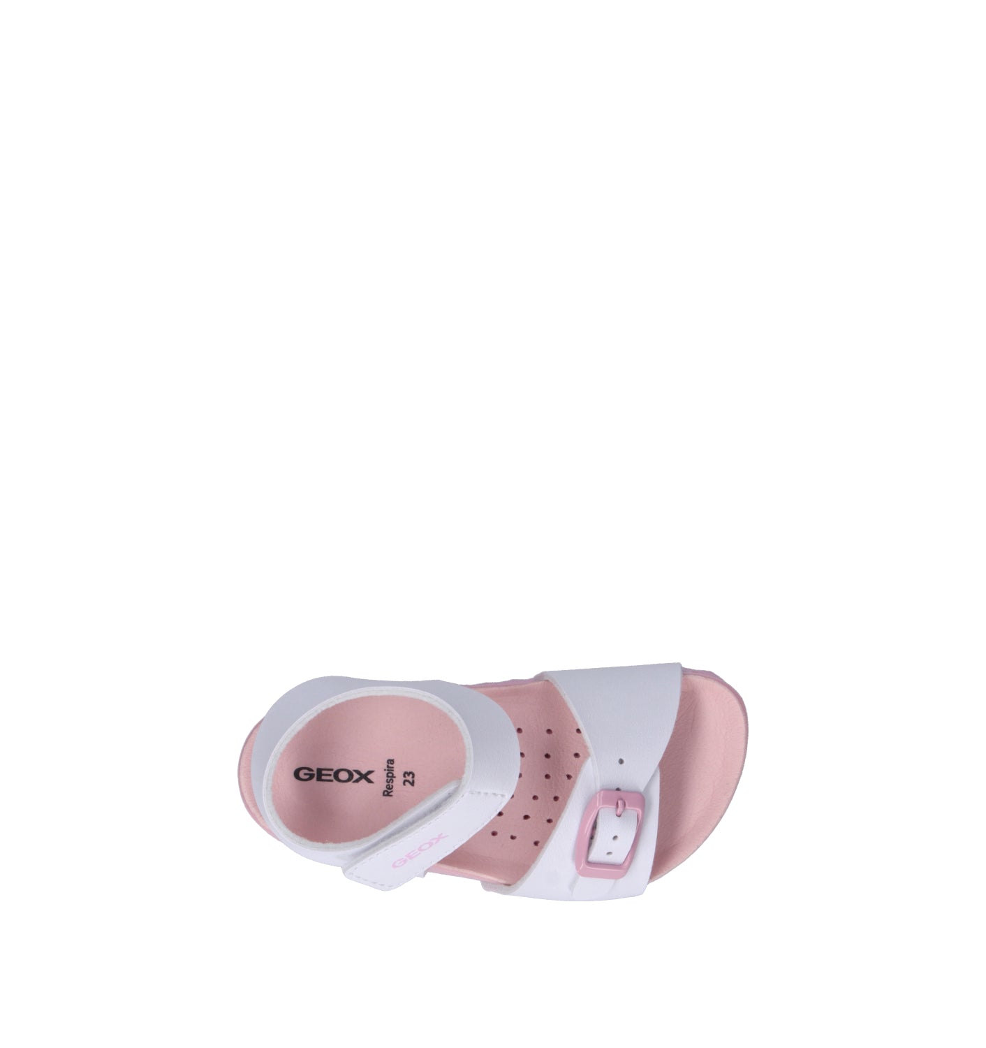 GEOX Sandalo bimba bianco/rosa