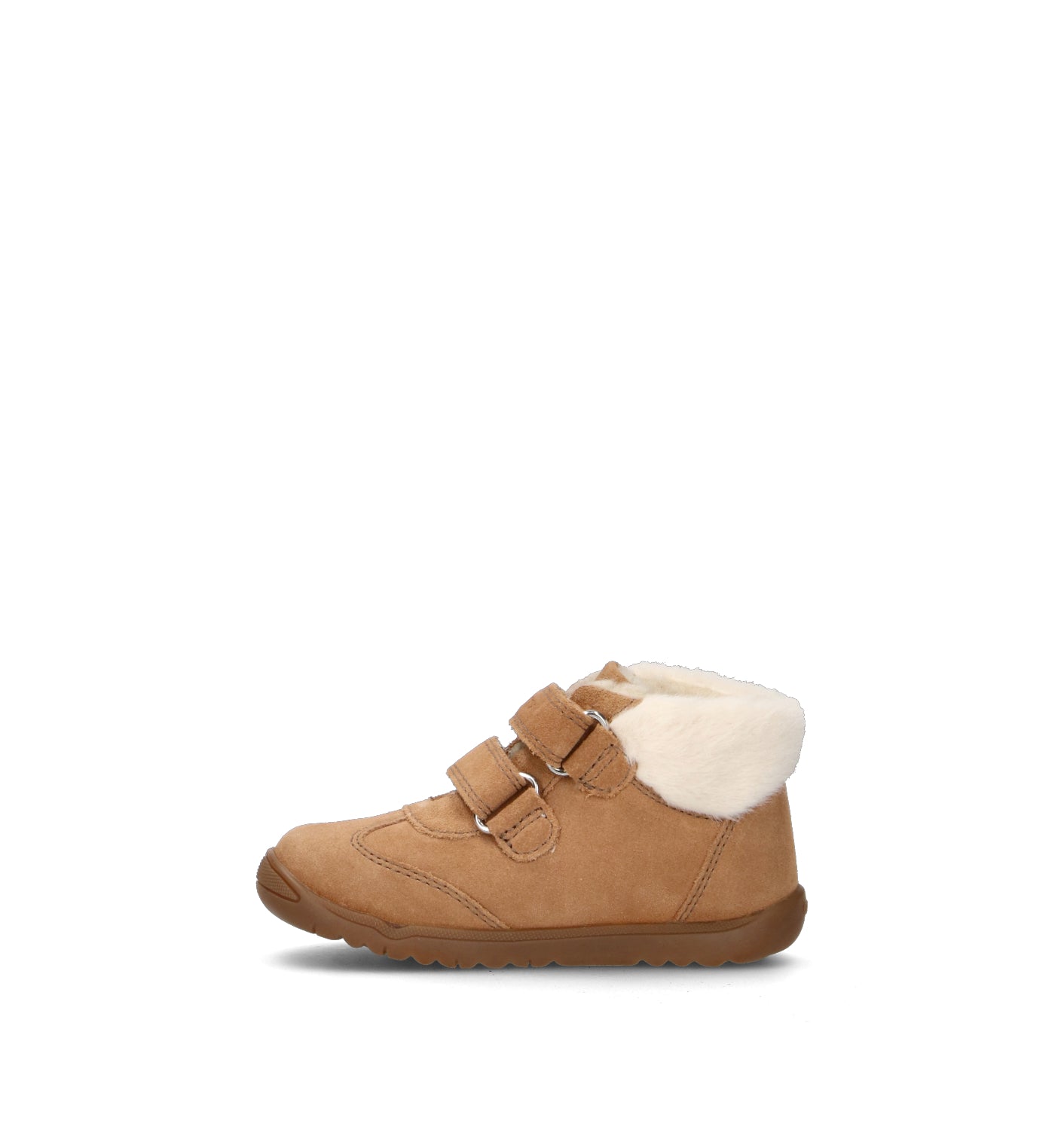 GEOX Sneaker bimba cammello in suede