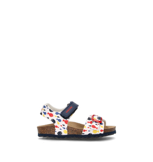 GEOX Sandalo bimbo bianco