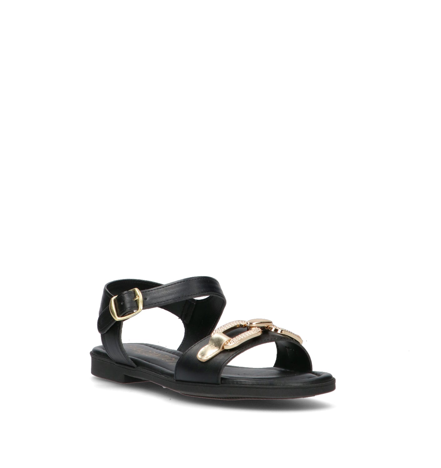 BIANCOANTICO Sandalo donna nero