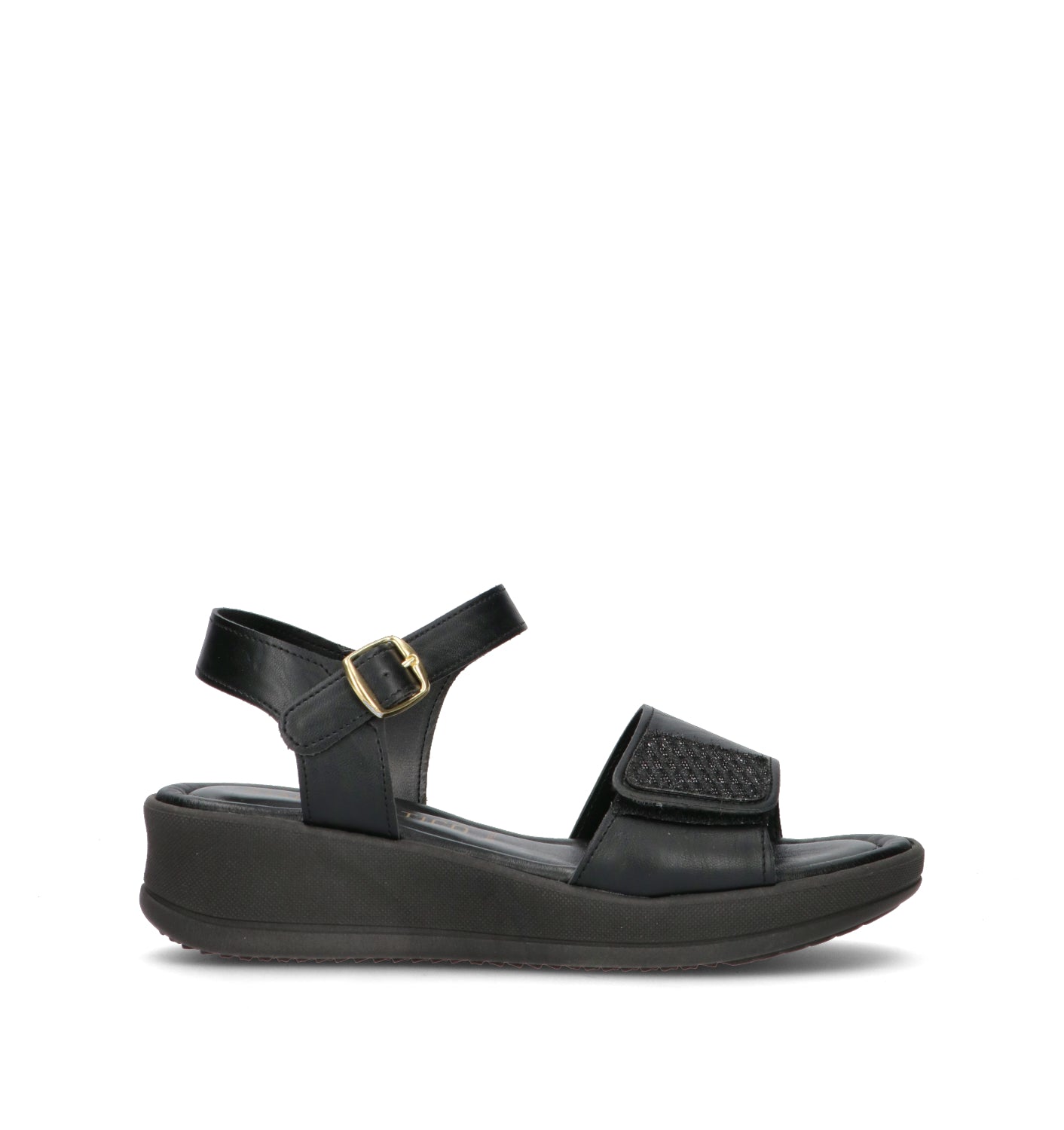 BIANCOANTICO Sandalo donna nero
