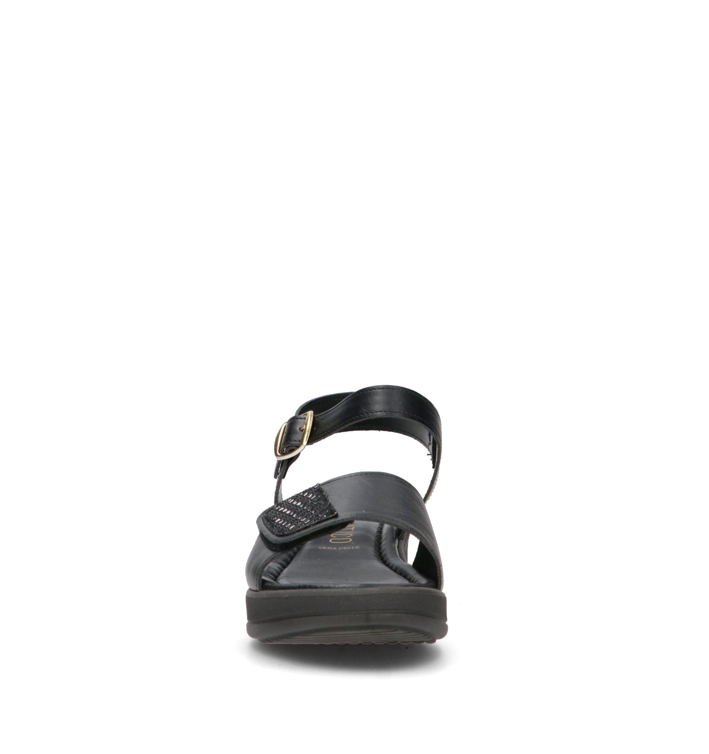 BIANCOANTICO Sandalo donna nero