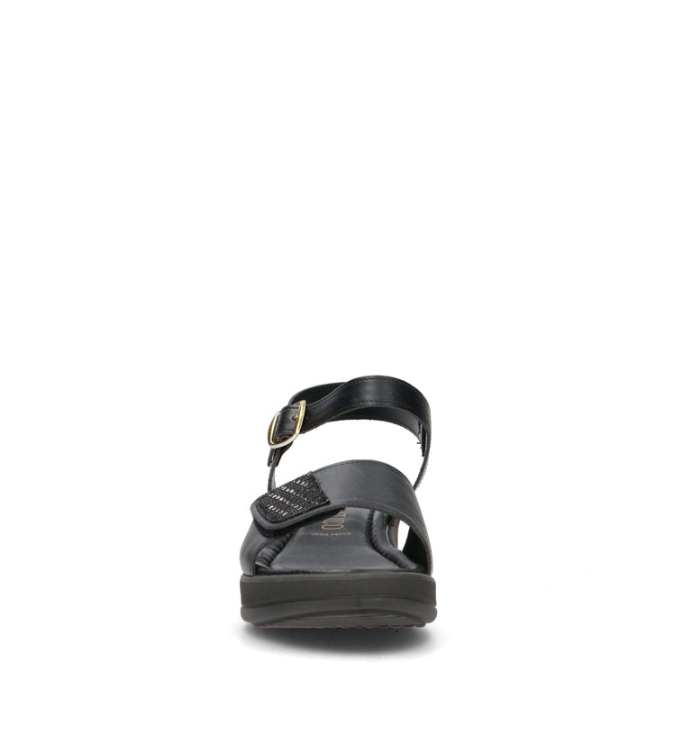 BIANCOANTICO Sandalo donna nero
