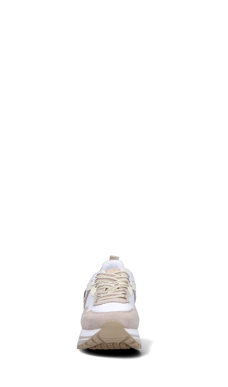 LIU JO Sneaker donna beige/bianca