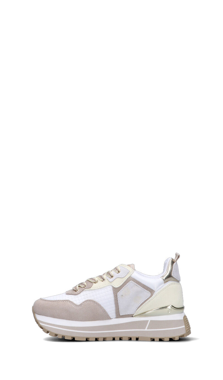 LIU JO Sneaker donna beige/bianca