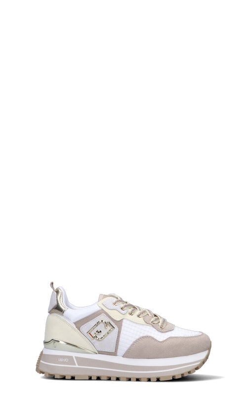 LIU JO Sneaker donna beige/bianca