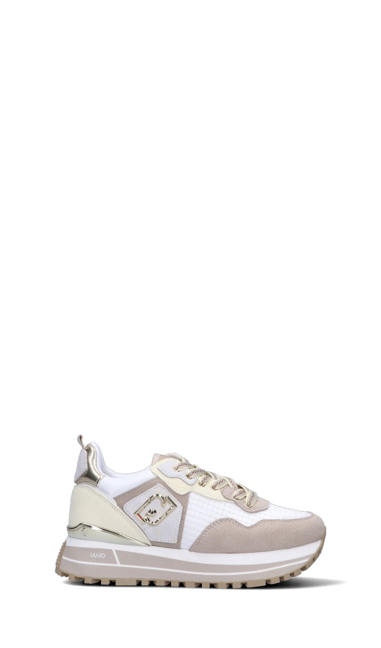 LIU JO Sneaker donna beige/bianca