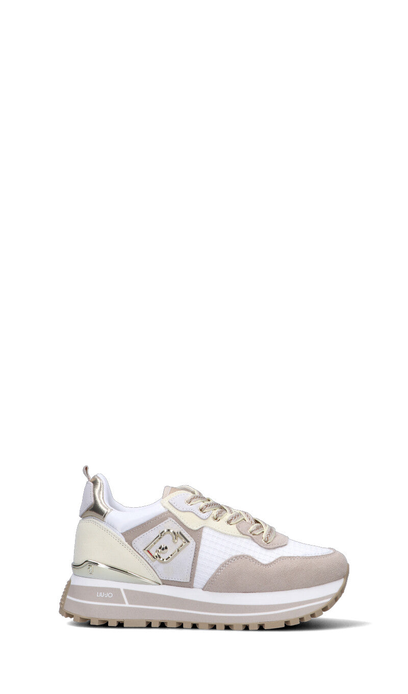 LIU JO Sneaker donna beige/bianca