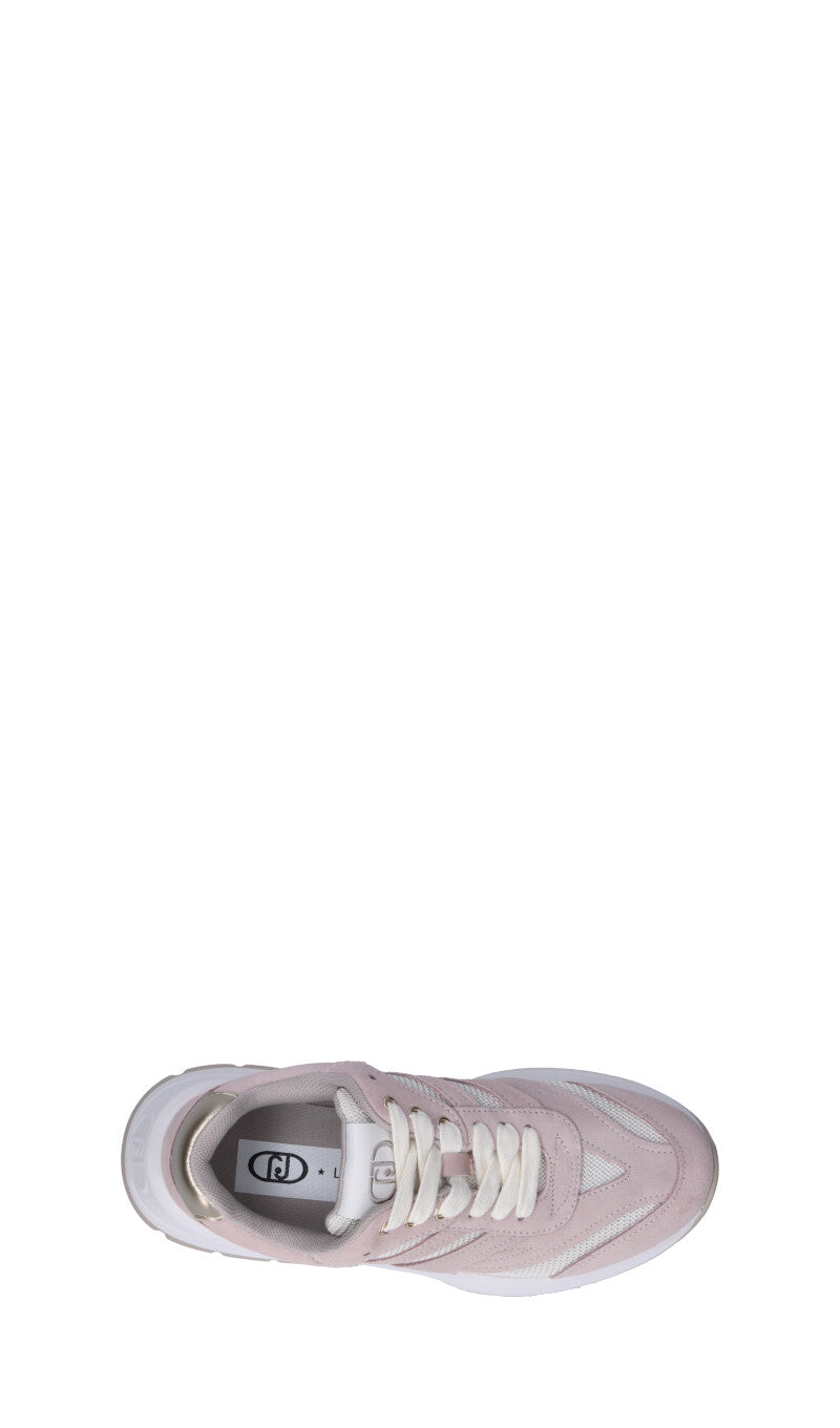 LIU JO Sneaker donna bianca/rosa