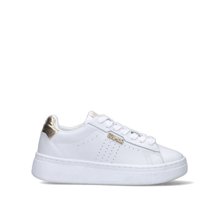 COLMAR Sneaker donna bianca/oro