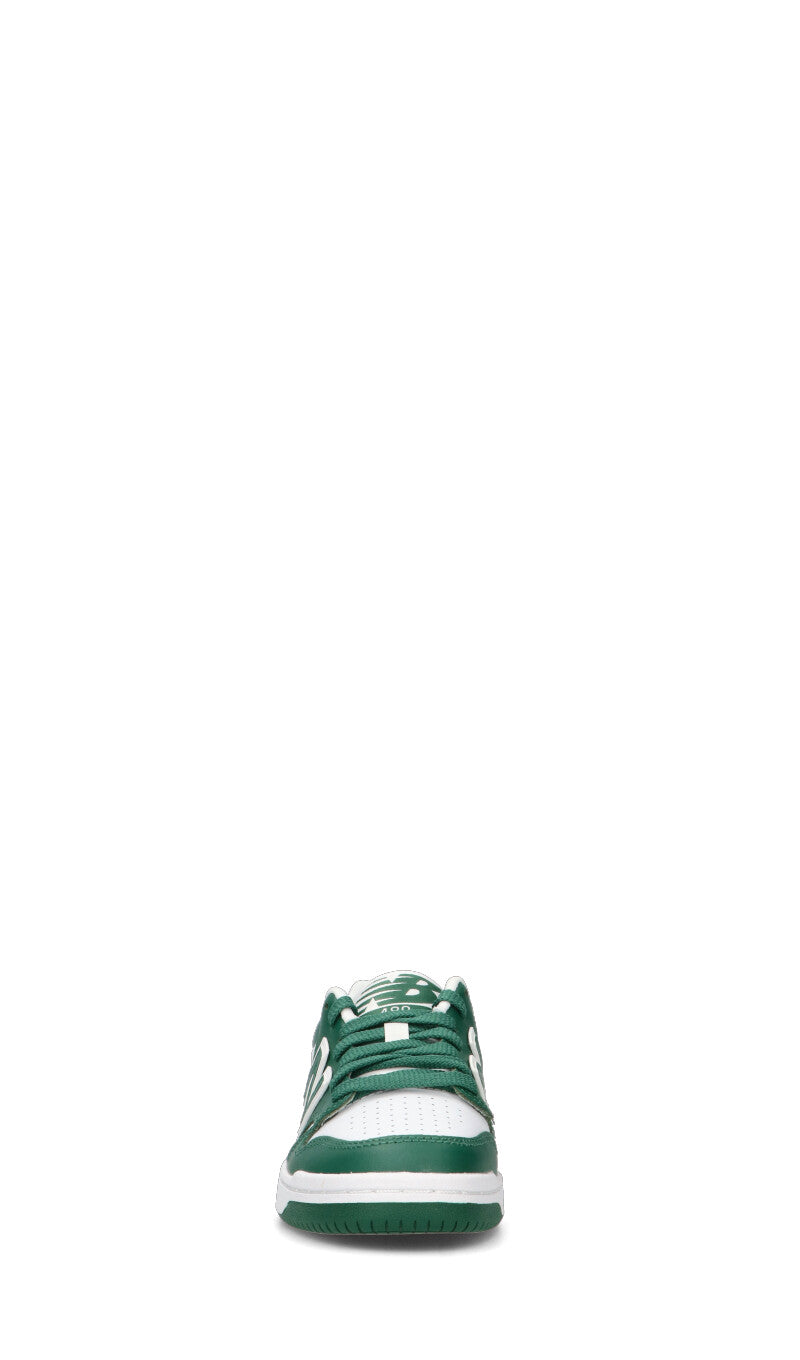 NEW BALANCE 480 Sneaker donna bianca/verde in pelle