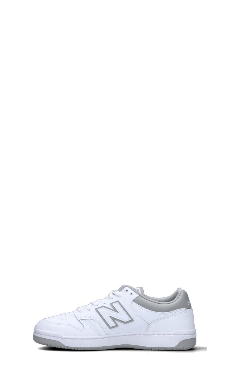 NEW BALANCE - 480 Sneaker uomo bianca/grigia in pelle