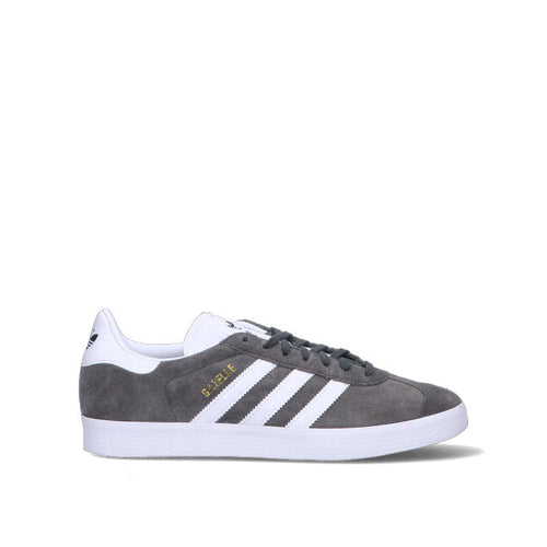 ADIDAS GAZZELLE Sneaker uomo grigia in suede