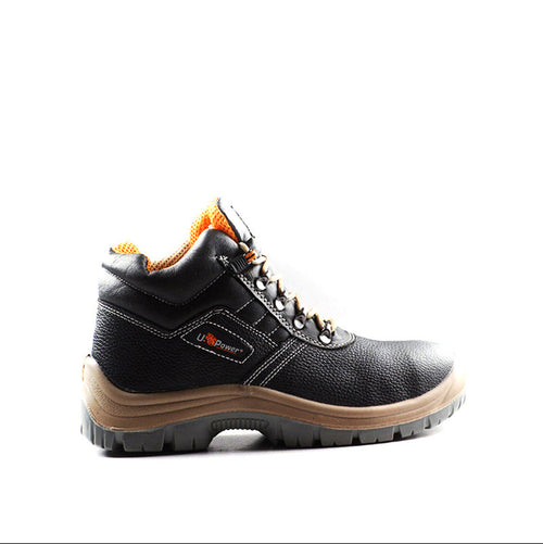 U.POWER  Scarpa antinfortunistica uomo nera/arancione