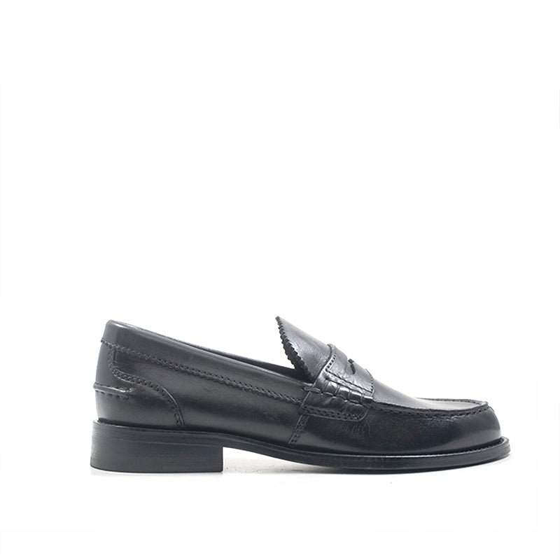 CLARKS Mocassino uomo nero in pelle