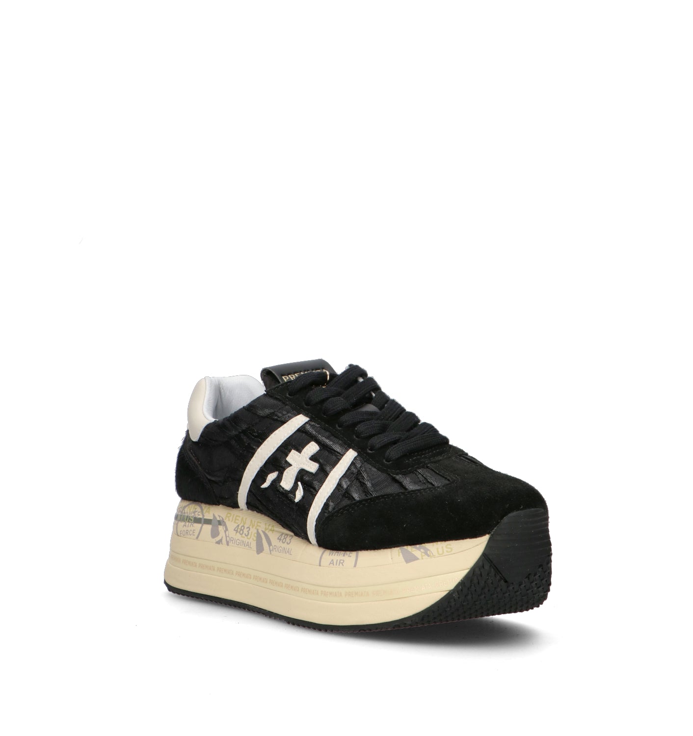 PREMIATA BETH Sneaker donna nera