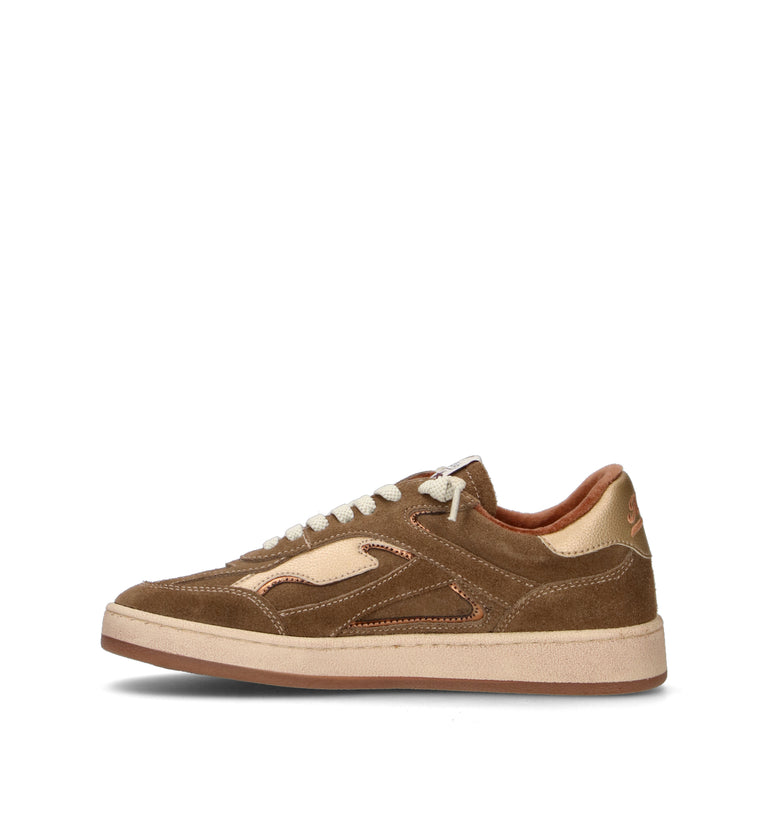 MRP Sneaker donna militare in suede