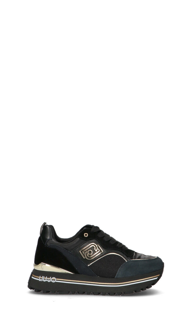 LIU JO Sneaker donna nera in suede