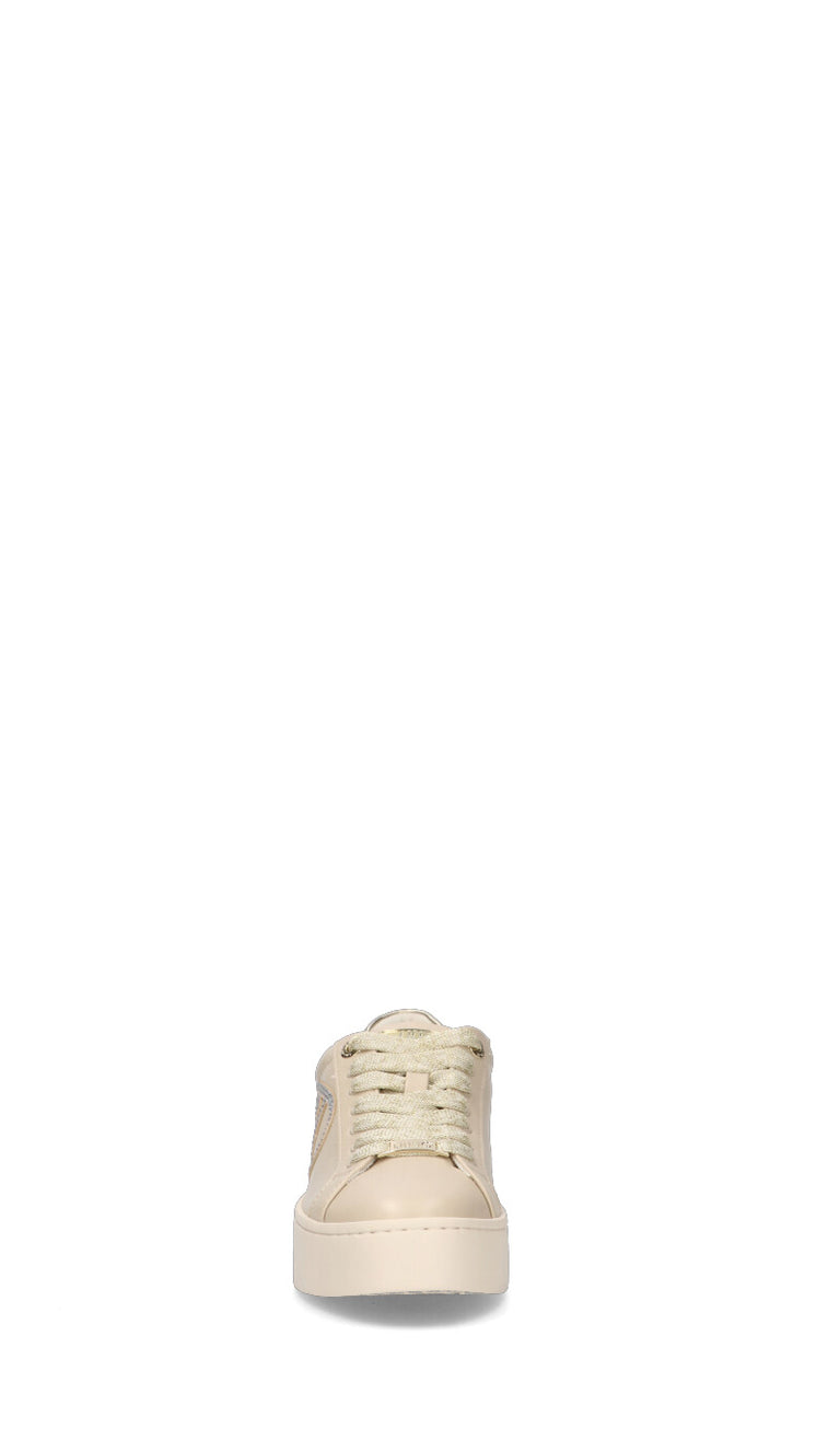 LIU JO Sneaker donna panna in pelle