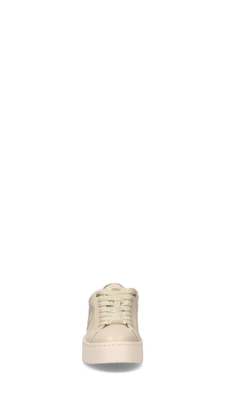 LIU JO Sneaker donna panna in pelle