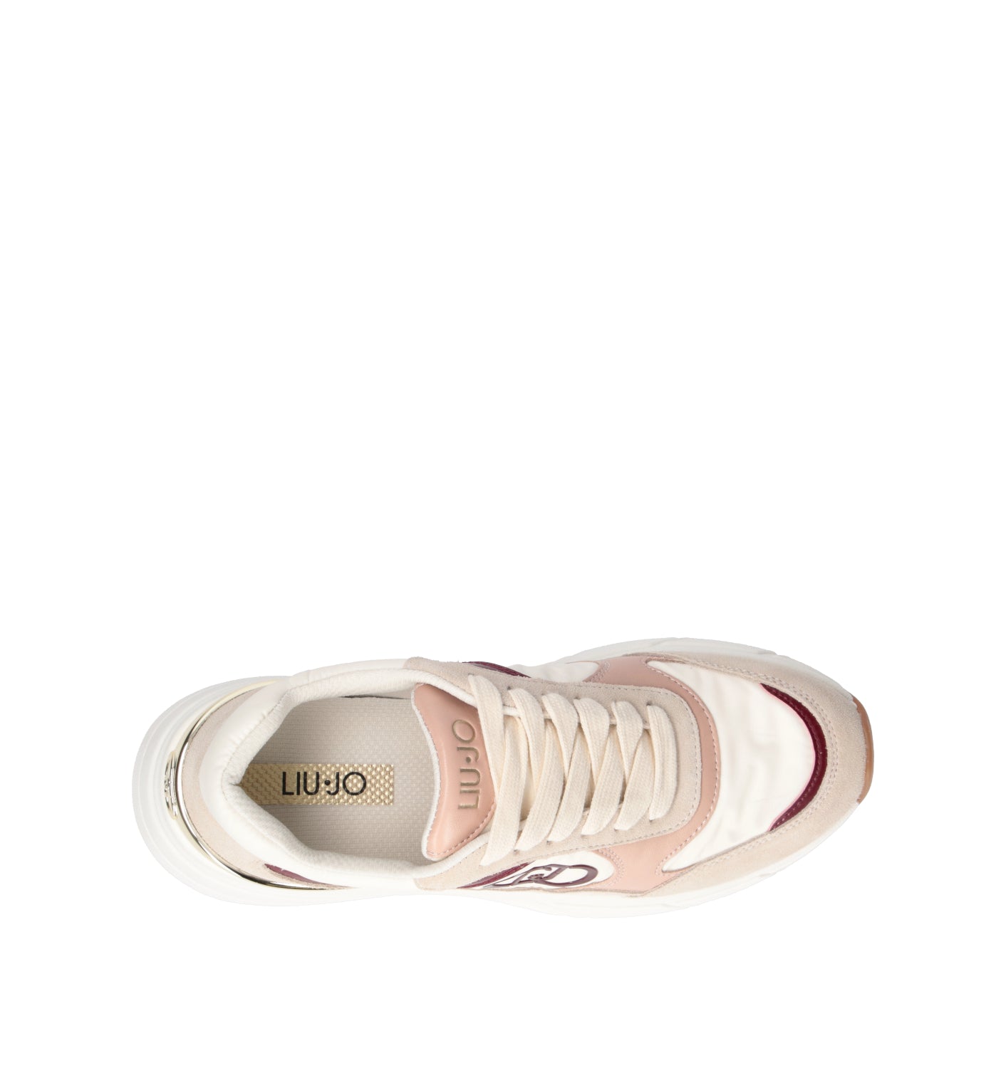 LIU JO Sneaker donna bianca/beige