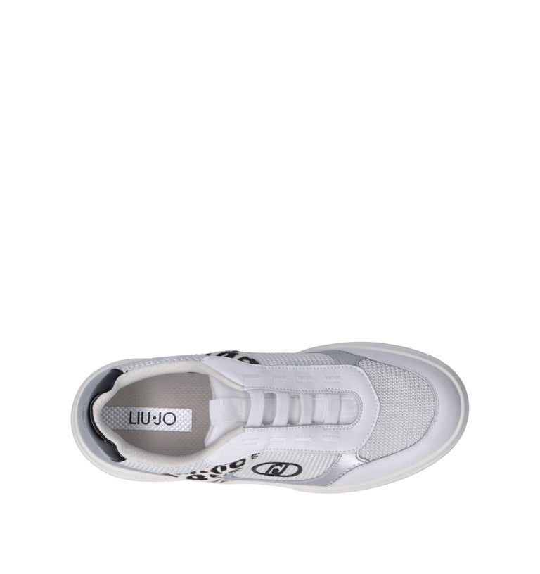 LIU JO Sneaker donna bianca/maculata