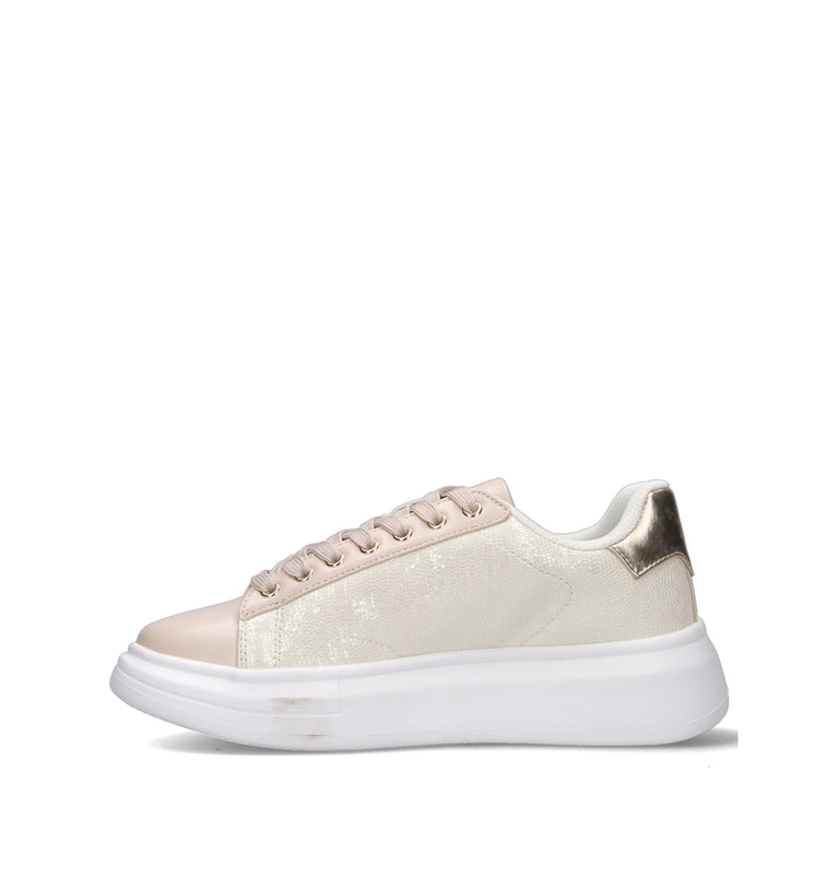 LIU JO Sneaker donna panna/oro