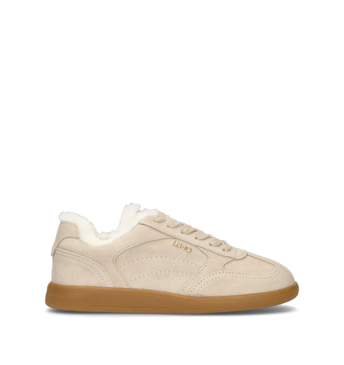LIU JO Sneaker donna beige in suede