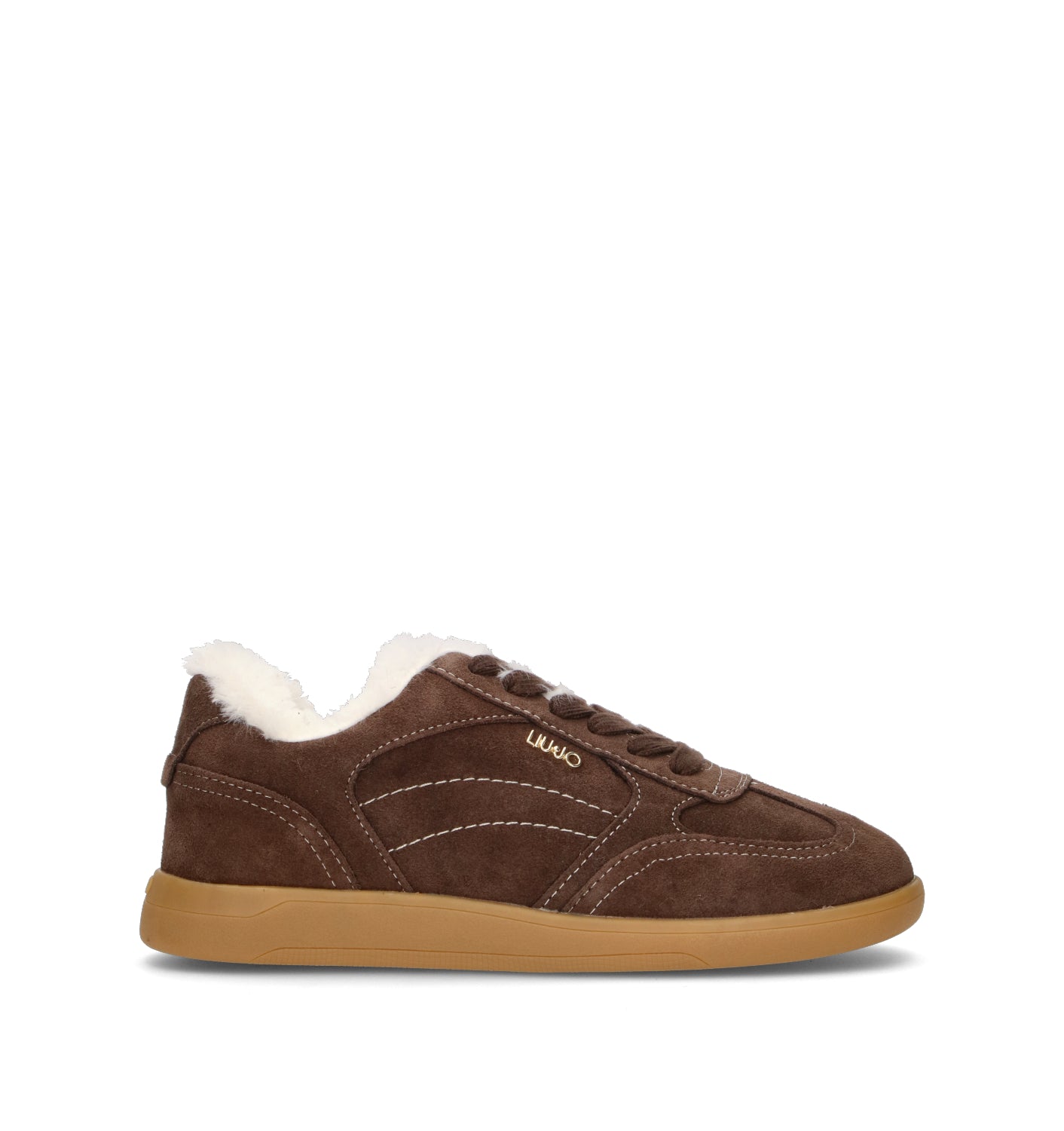 LIU JO Sneaker donna marrone in suede