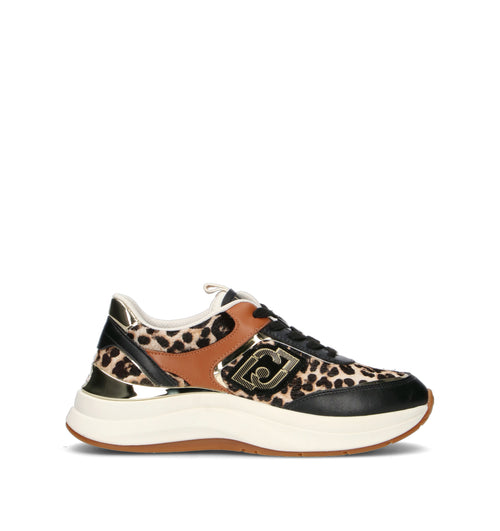 LIU JO Sneaker donna leopardata in cavallino