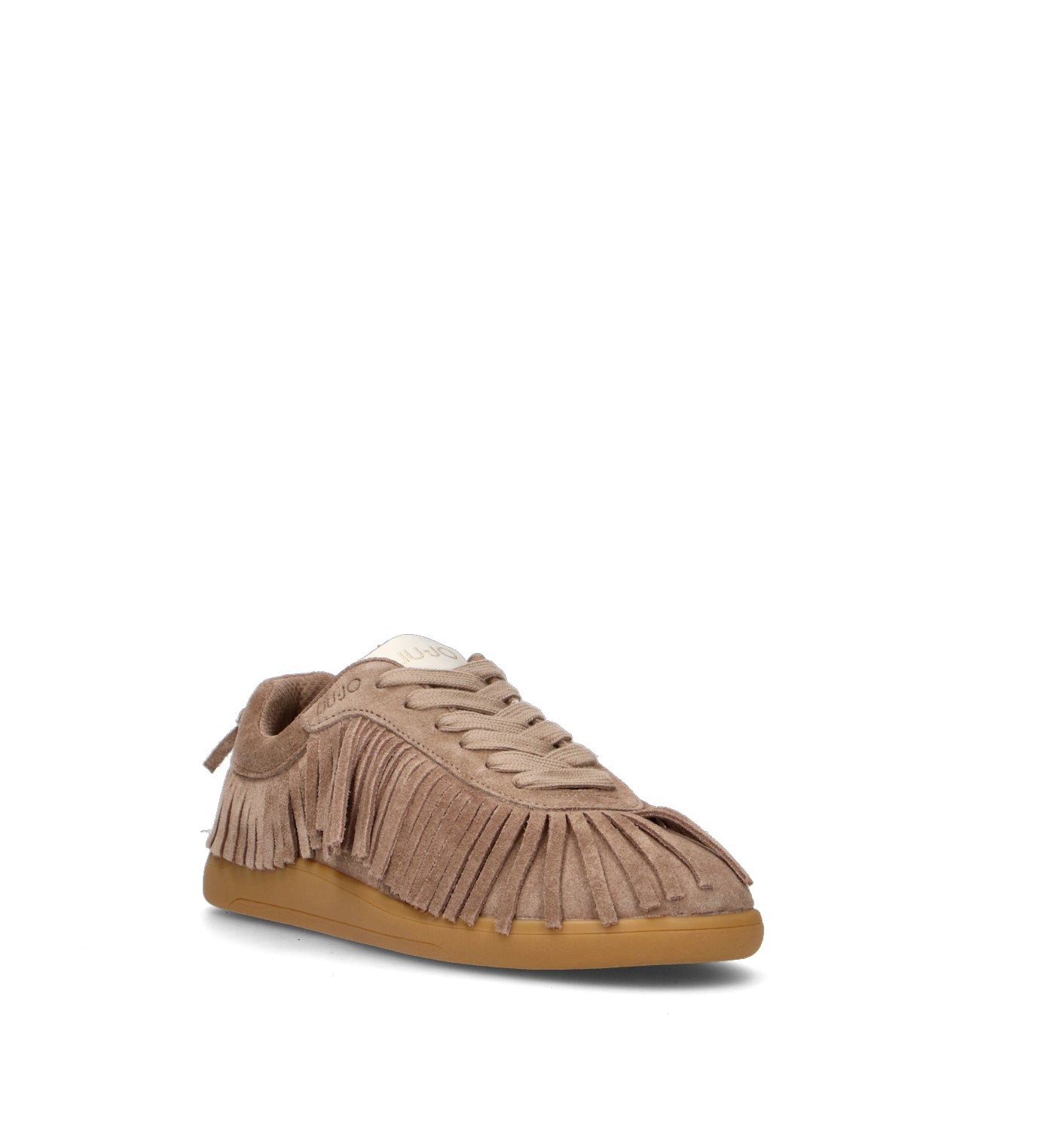 LIU JO Sneaker donna beige in suede