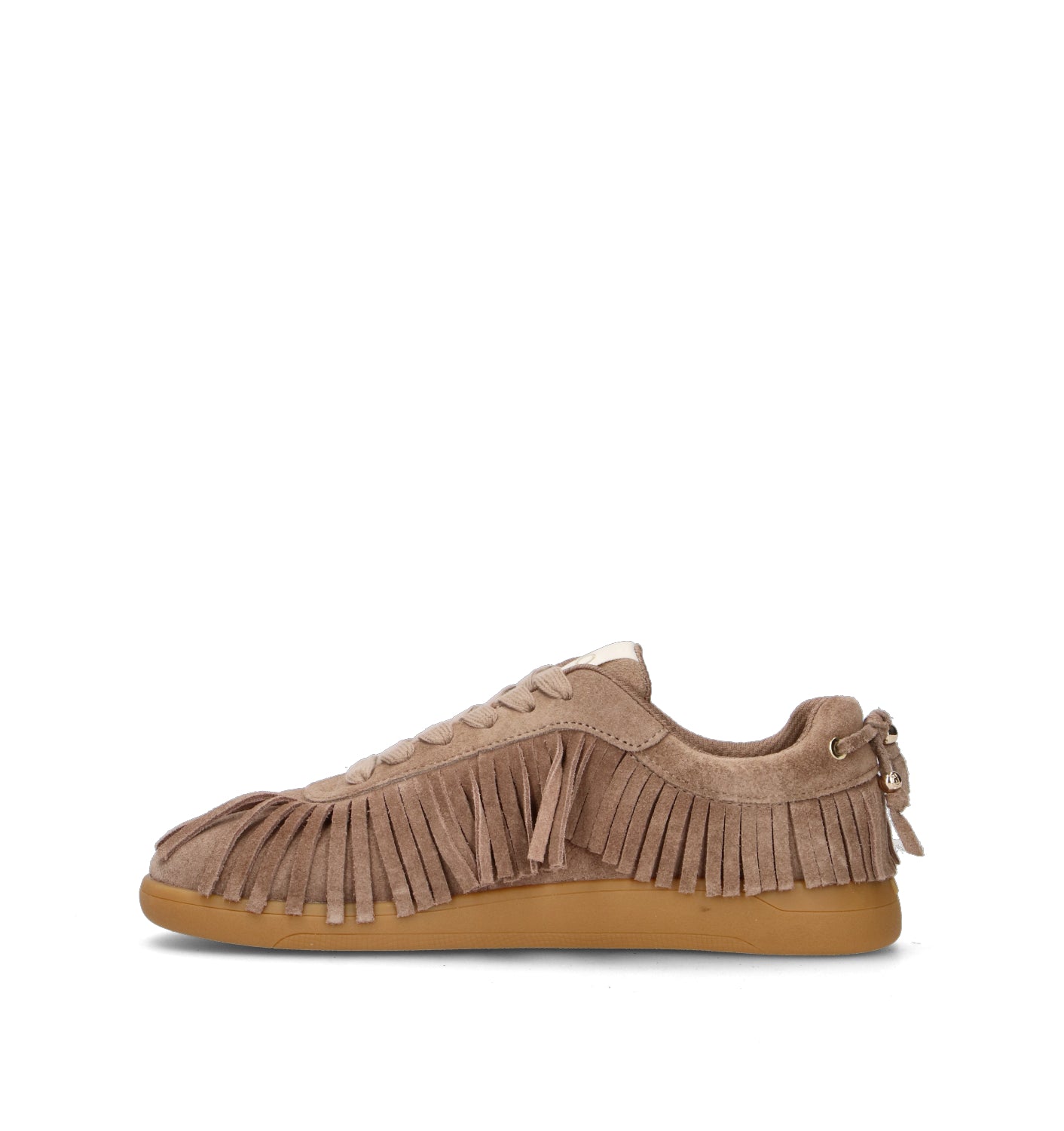 LIU JO Sneaker donna beige in suede