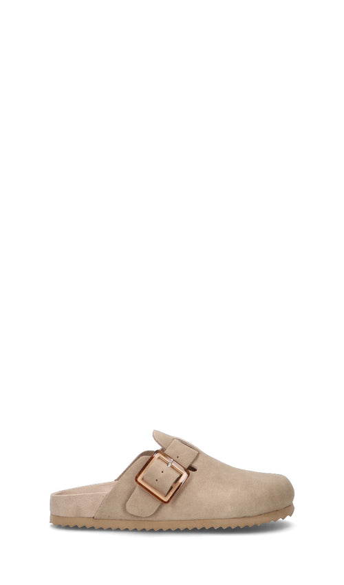 COLORS OF CALIFORNIA Ciabatta donna grigia in suede