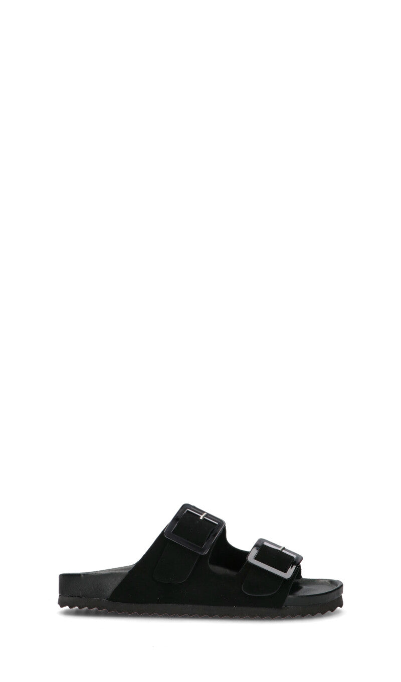COLORS OF CALIFORNIA Ciabatta donna nera in pelle