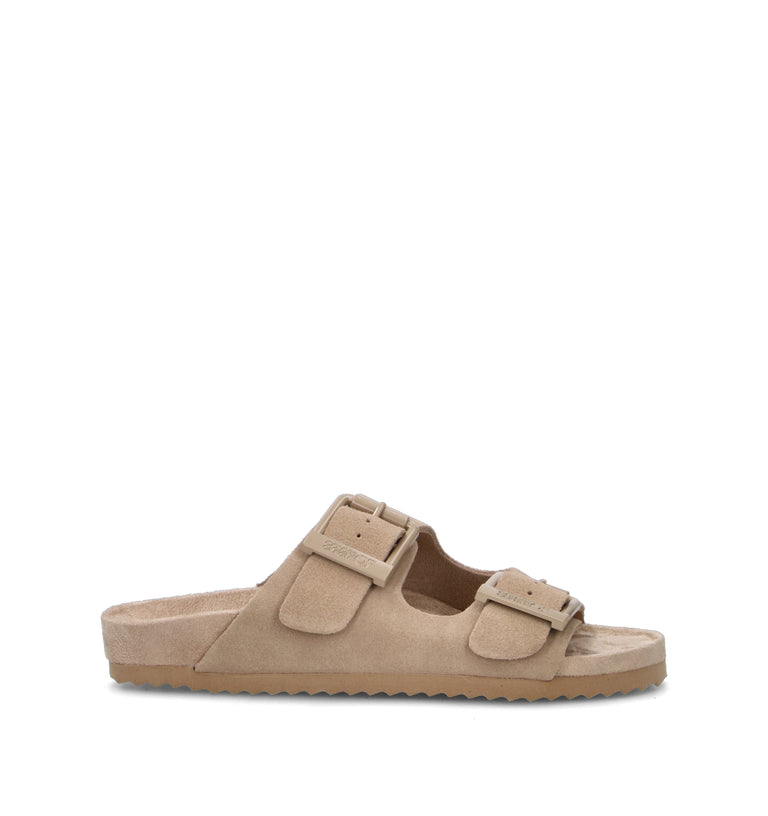 COLORS OF CALIFORNIA Ciabatta donna taupe in suede