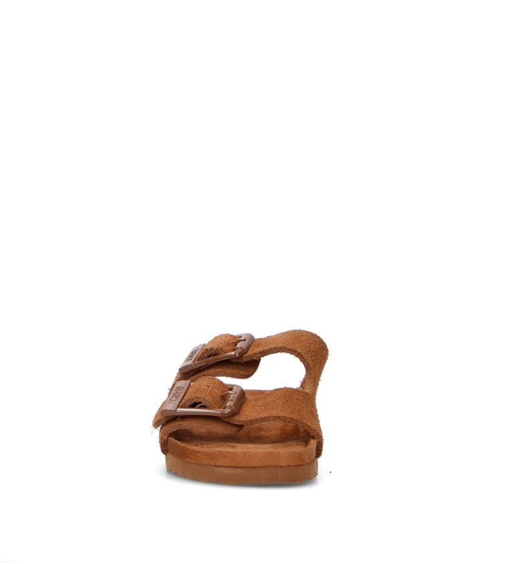 COLORS OF CALIFORNIA Ciabatta donna marrone in suede