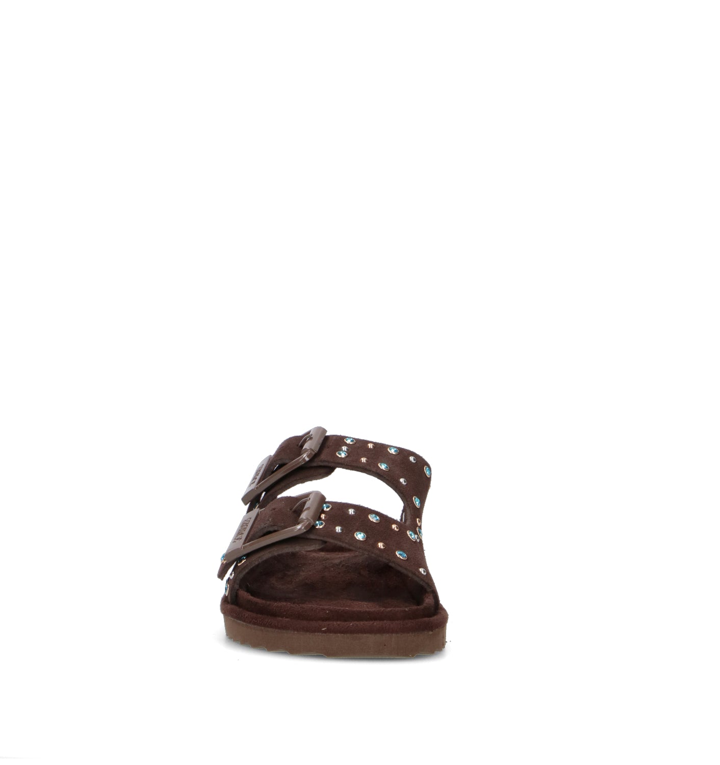 COLORS OF CALIFORNIA Ciabatta donna moka in suede