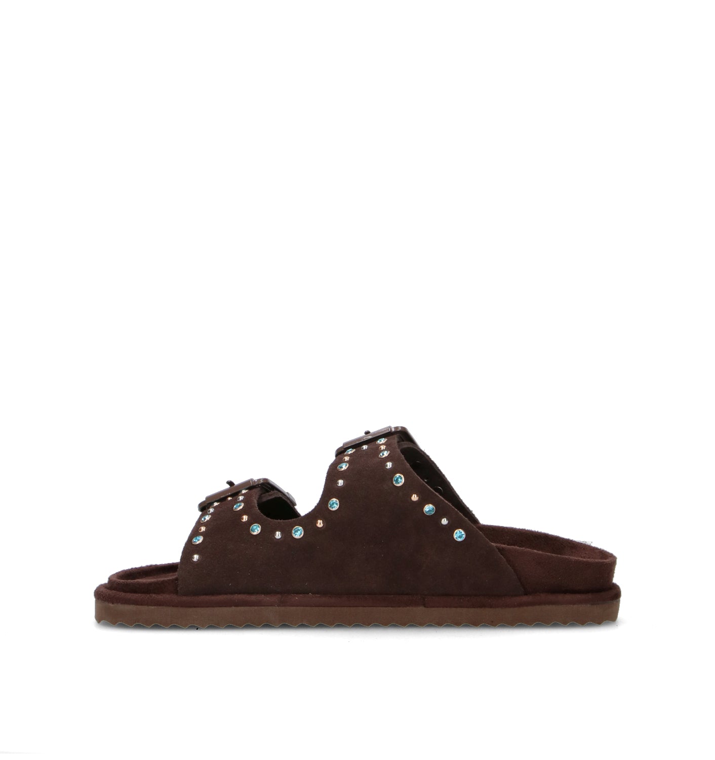 COLORS OF CALIFORNIA Ciabatta donna moka in suede