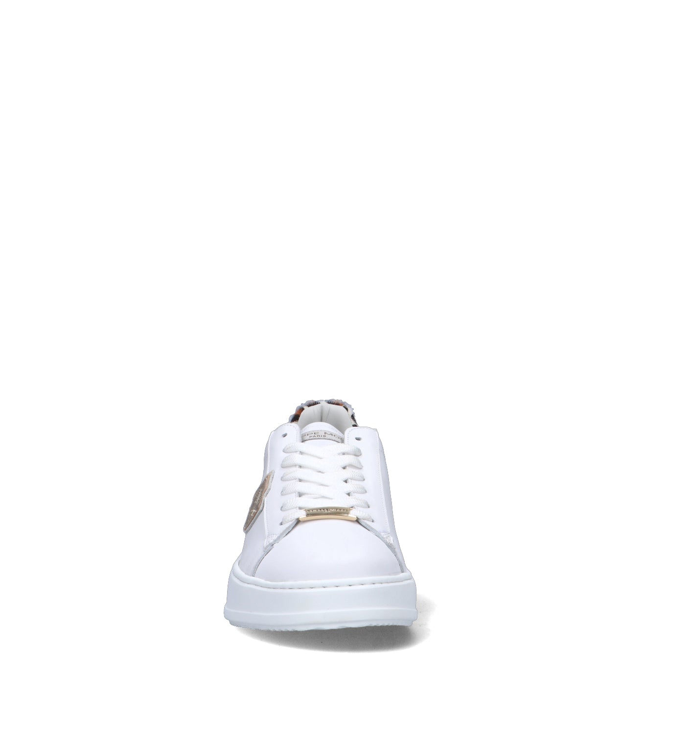 PHILIPPE MODEL Sneaker donna bianca in pelle
