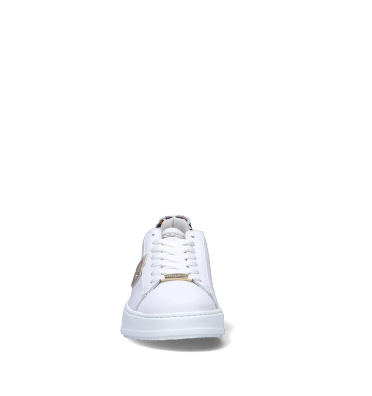 PHILIPPE MODEL Sneaker donna bianca in pelle
