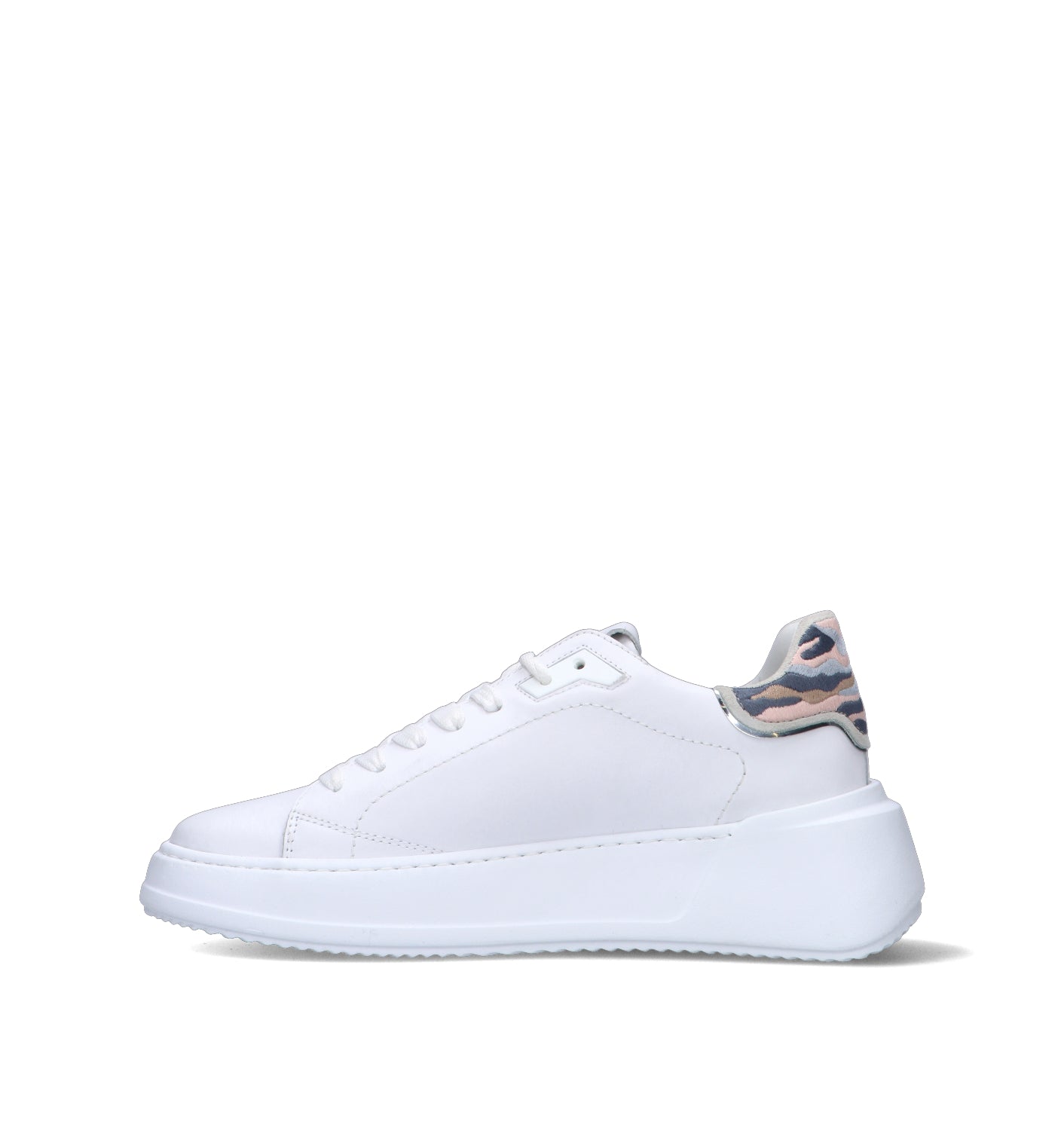 PHILIPPE MODEL Sneaker donna bianca in pelle