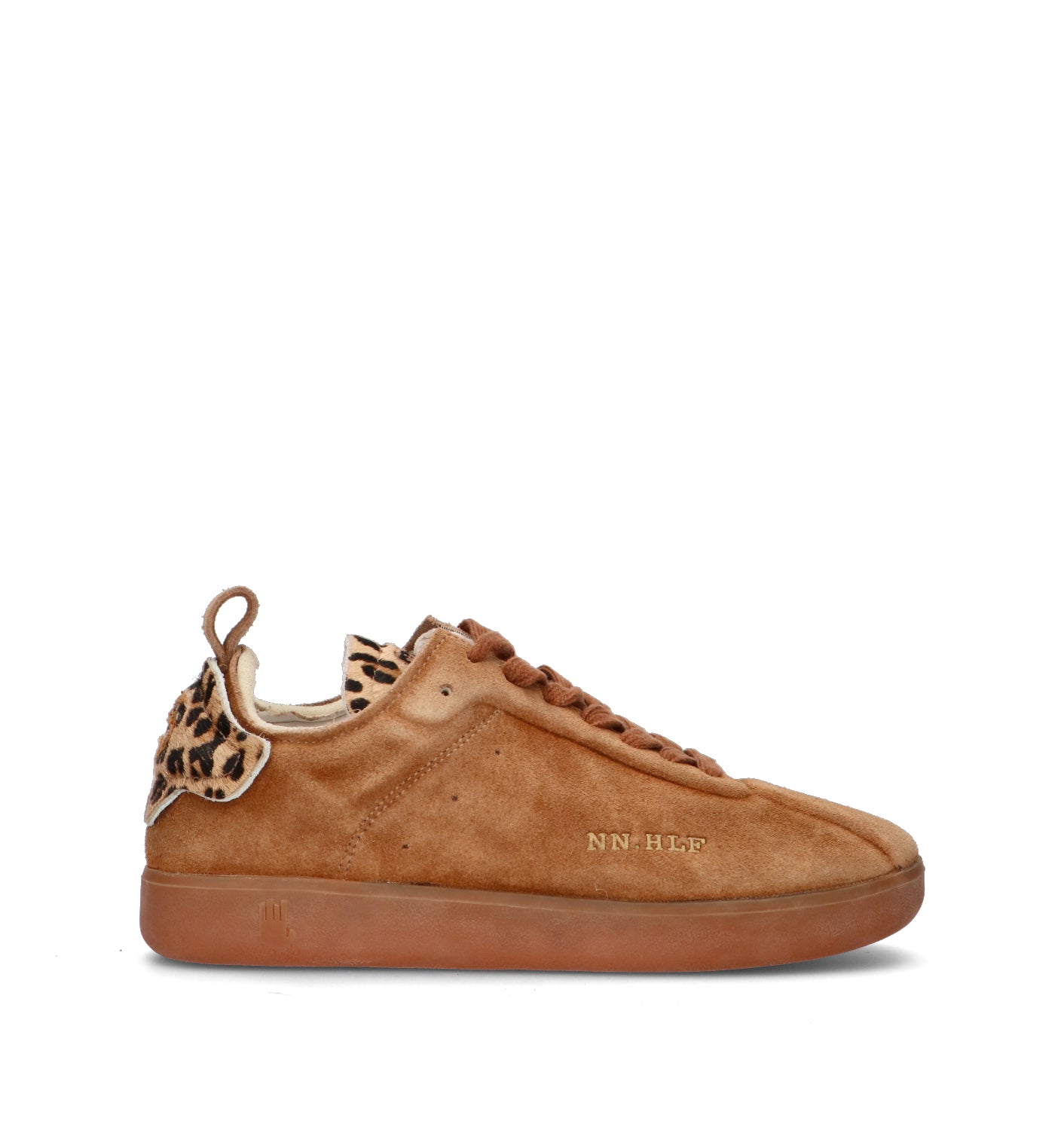 NINE AN HALF Sneaker donna marrone in suede