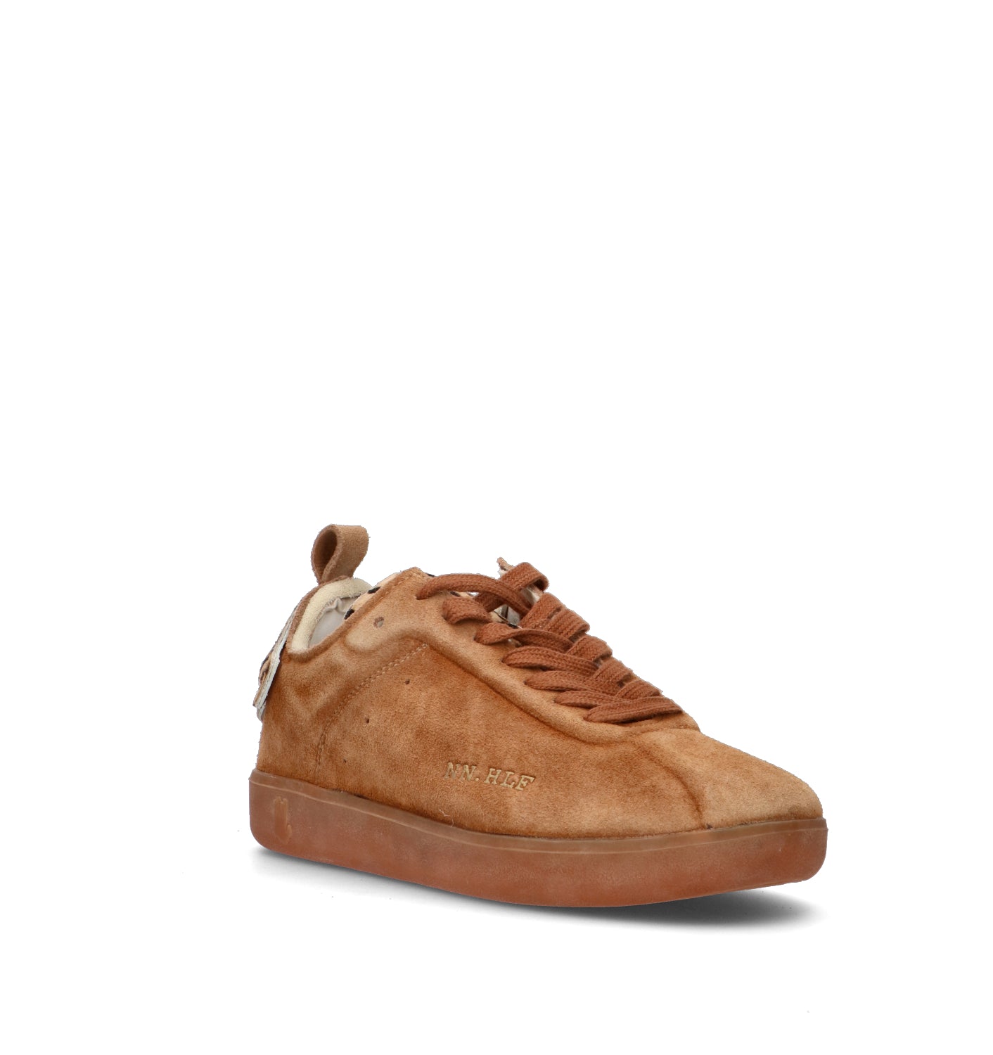NINE AN HALF Sneaker donna marrone in suede