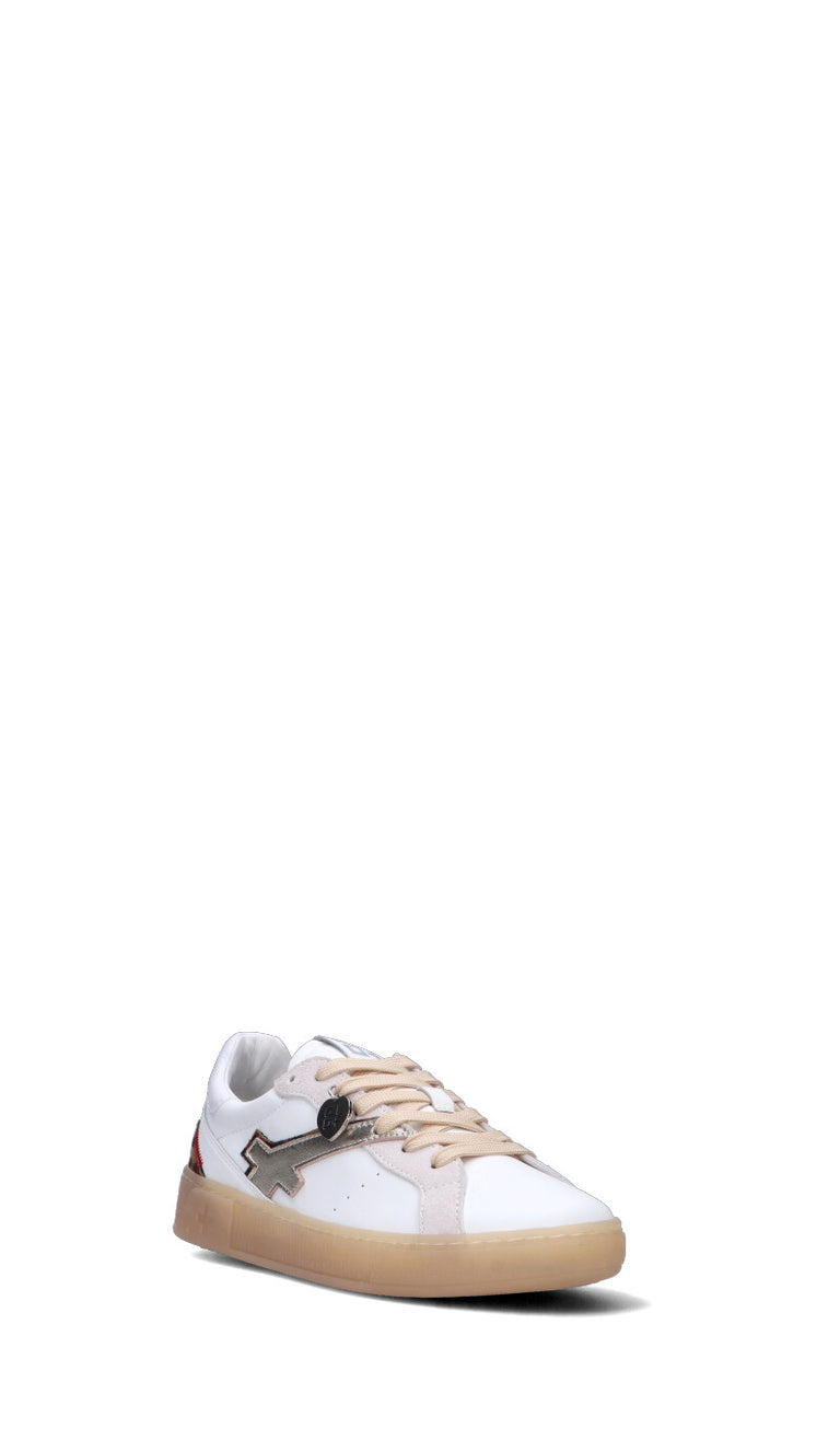 GIO+  Sneaker donna bianca in pelle