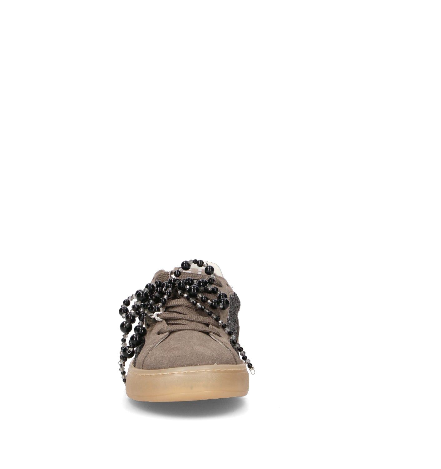 GIO+ Sneaker donna grigia in suede