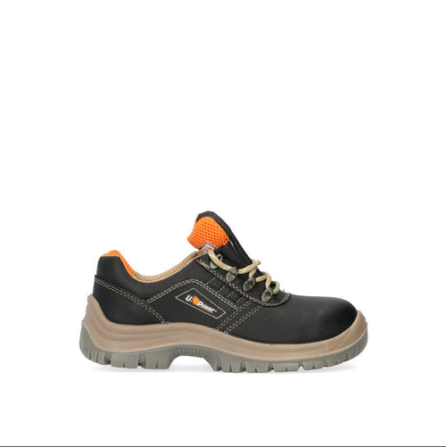 U.POWER  Scarpa antinfortunistica uomo nera/arancione