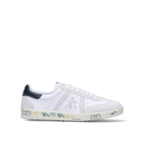 PREMIATA Sneaker uomo bianca/nera/grigia/gialla