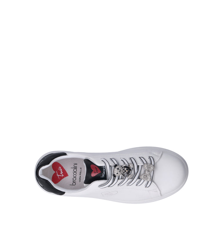 BRACCIALINI Sneaker donna bianca