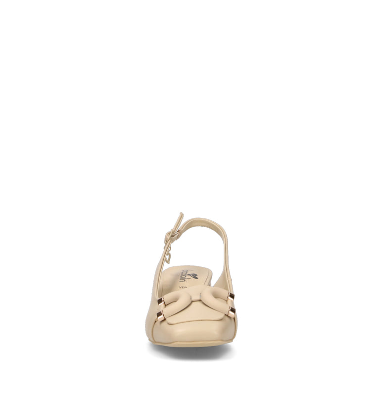 BRACCIALINI Slingback donna beige
