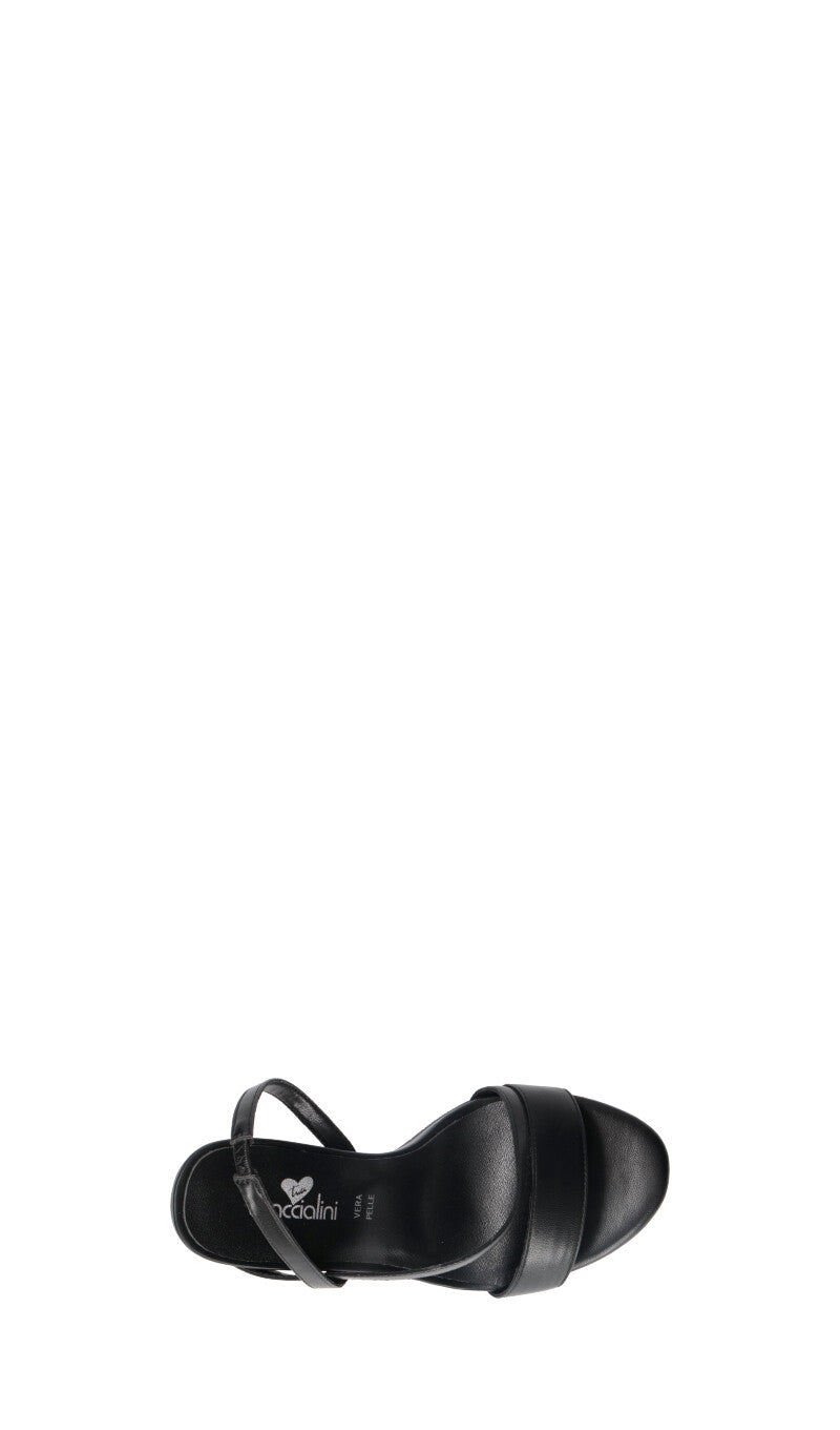 BRACCIALINI Sandalo donna nero